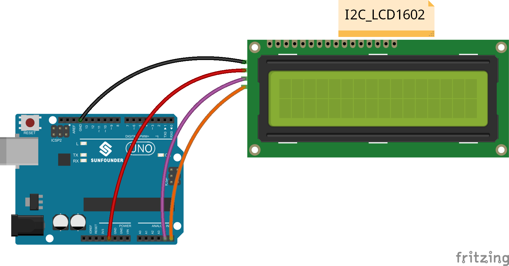 AVR ARM Ben-gi I2C / IIC LCD 1602 Display-Modul für Arduino Raspberry Pi 