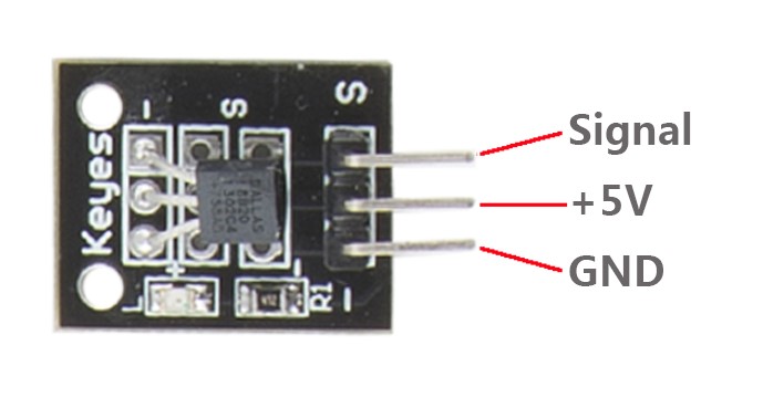 SunFounder DS18B20 Temperature Sensor Module for Arduino and Raspberry Pi 